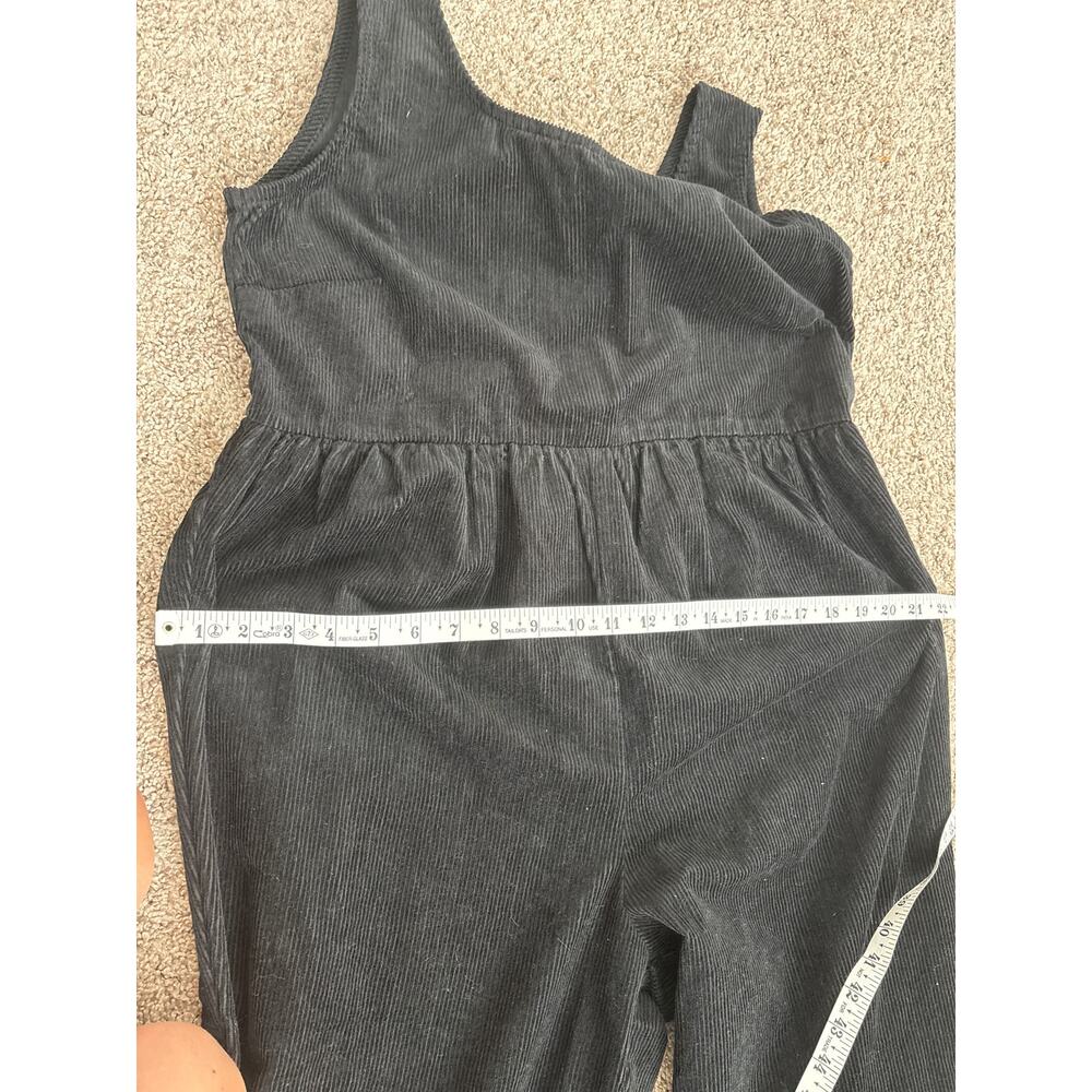 Lucy & Yak Black Corduroy Pinafore Jumpsuit - Picture 15 of 16